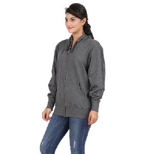 Ladies Knitted Hoodie