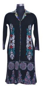 Woolen Collar Neck Kurti