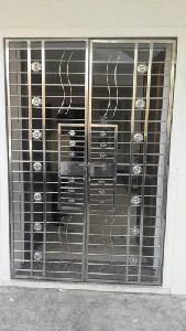 Stainless Steel Grill Doors