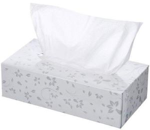 White Facial Tissue Paper