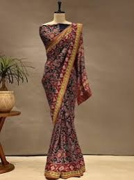 Printed saree