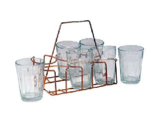 Desi Chai Holder With Glass