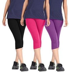 Ladies Cotton Lycra Capri