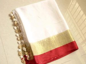 Linen Saree