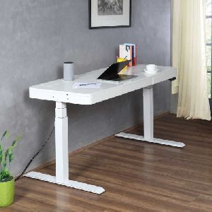 Dyna Flexi Electric Height Adjustable Desk White