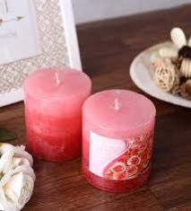 Rose Scented Candles