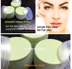 Avocado fairness cream