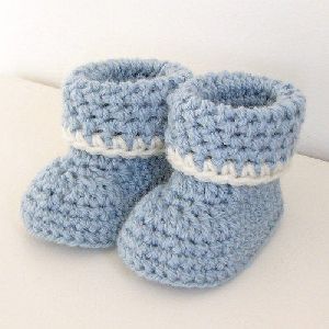 baby crochet booties