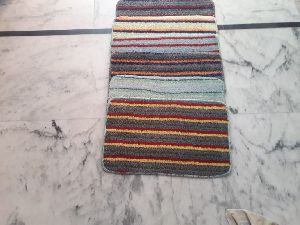 Striped Bath Mats