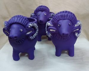 terracotta sheep animal planter