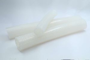 Platinum Cured Silicone Transparent Hose Reinforced With Polyester Braided