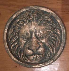 Fiberglass Lion Wall Hanging