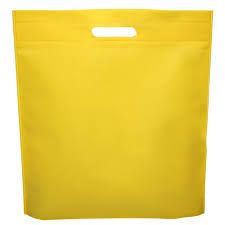 Non Woven D Cut Plain Bag