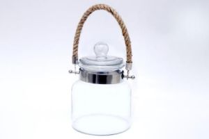 Hanging Glass Jar