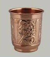 Thums Up Copper Glass