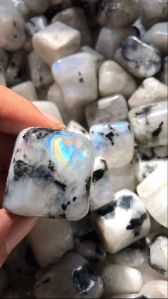 Rainbow Moonstone Tumblestone