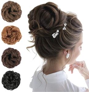 Fluto Messy Hair Bun Extensions