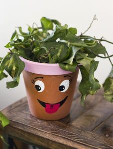 Smiley planter