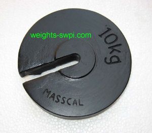 10 kg Slotted Weight