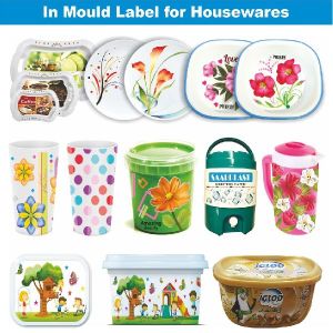 Houseware In Mould Label