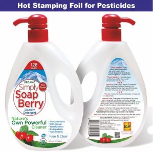 Pesticides Hot Stamping Foil