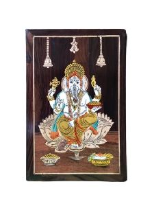 Wooden Lord Ganesha Wall Hanging