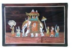 Wooden Mysore Dasara Ambari Wall Hanging