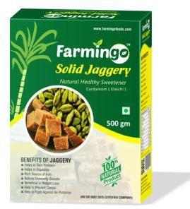 Solid Jaggery and Cardamom Sweetener