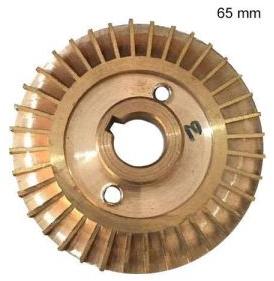 65 mm Brass Submersible Pump Impeller