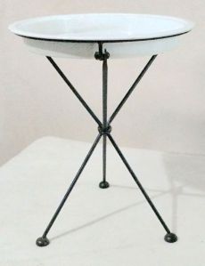 Simple Round Side Table