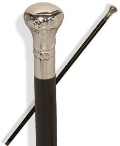 metal walking stick