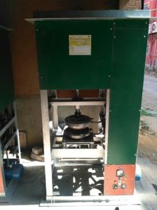 Semi Automatic Saal Leaf Dona Machine