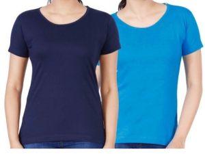 Ladies Round Neck T-shirts