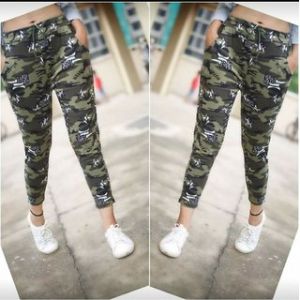 Army Print Jeggings