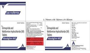 Glimepride and Metformin HCL Tablets