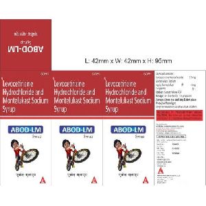 Levocetirizine Dihydrochloride And Montelukast Sodium Syrup