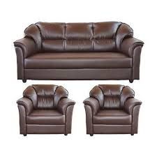 Leather Sofa Set