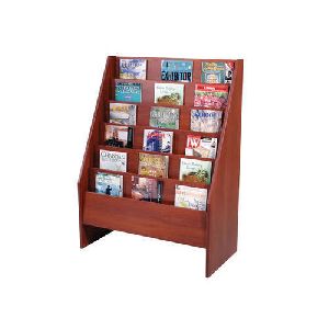 Wooden Magazine Stand