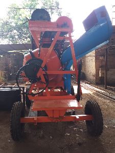 mechanical hopper concrete mixture machine