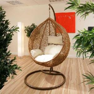 Wicker Patio Swing