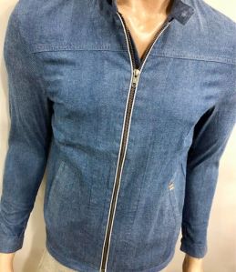 Mens Zipper Linen Jackets