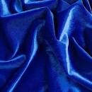 Blue Cotton Velvet Fabric