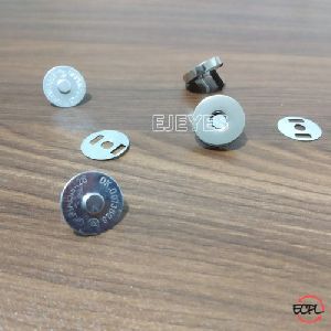 Mild Steel Magnet Buttons Nickel