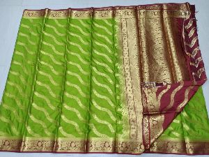 Party Wear Crepe Silk Saree