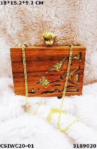 Wooden Box Clutches