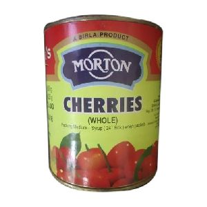 canned red cherry