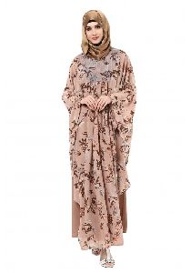 Ladies Printed Abaya