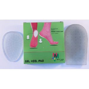 Silicone White Gel Heel Pad