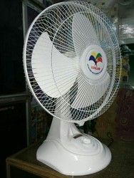White Table Fan