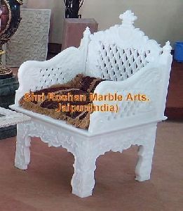 White Marble Chair